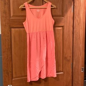 NWOT Sonoma Women’s Dress-Coral